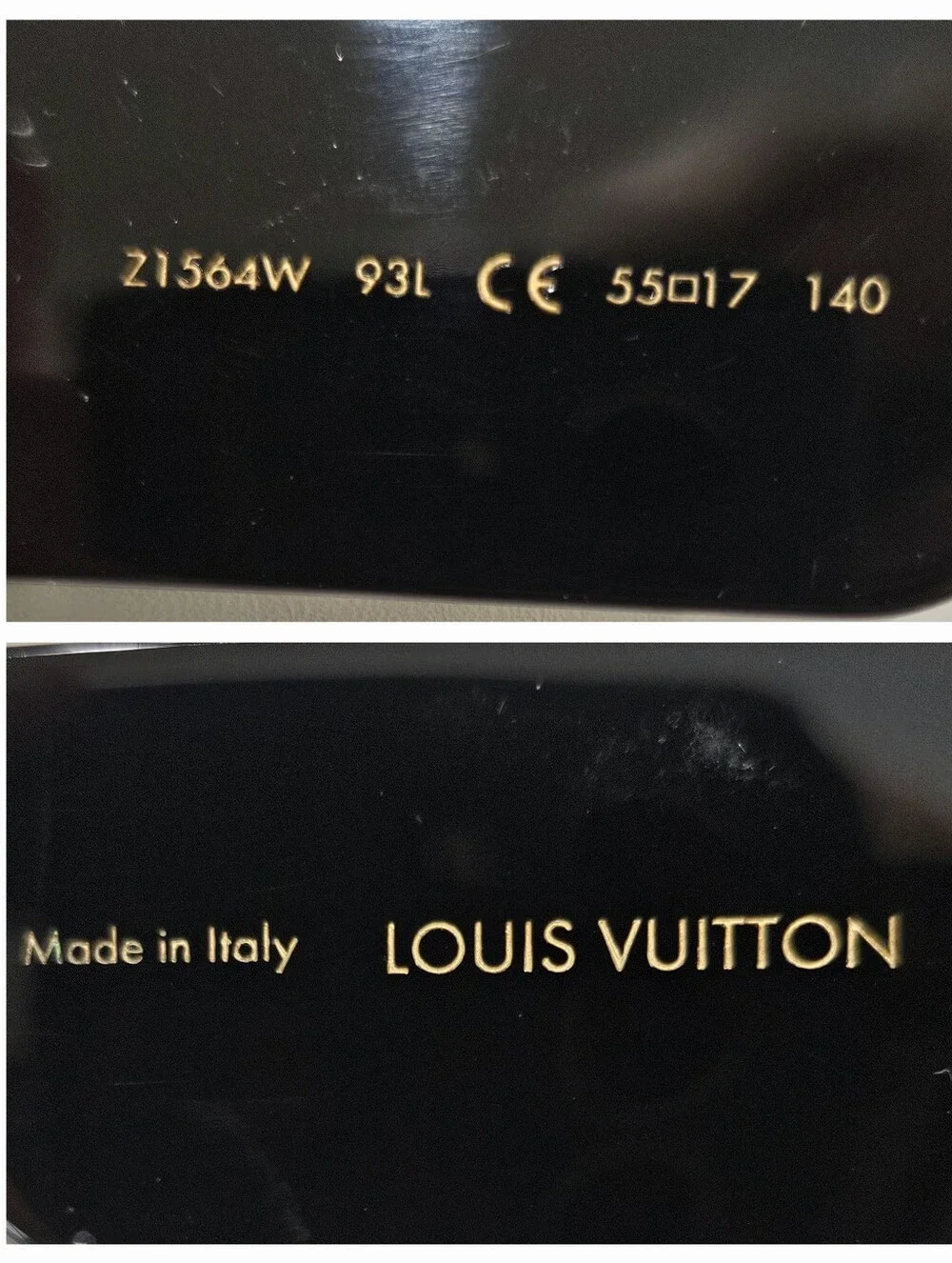 Louis Vuitton Rendez-Vous Square Sunglasses Z1564W Black NIB